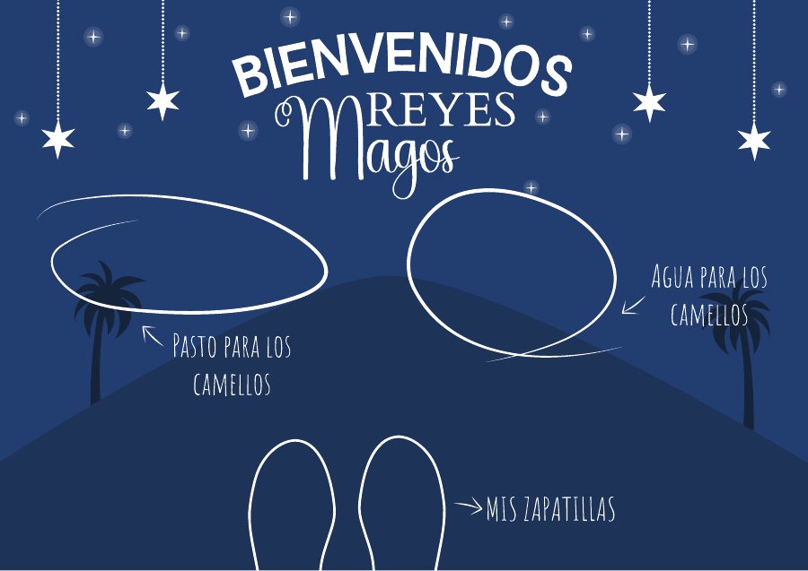Bienvenida para los Reyes Magos