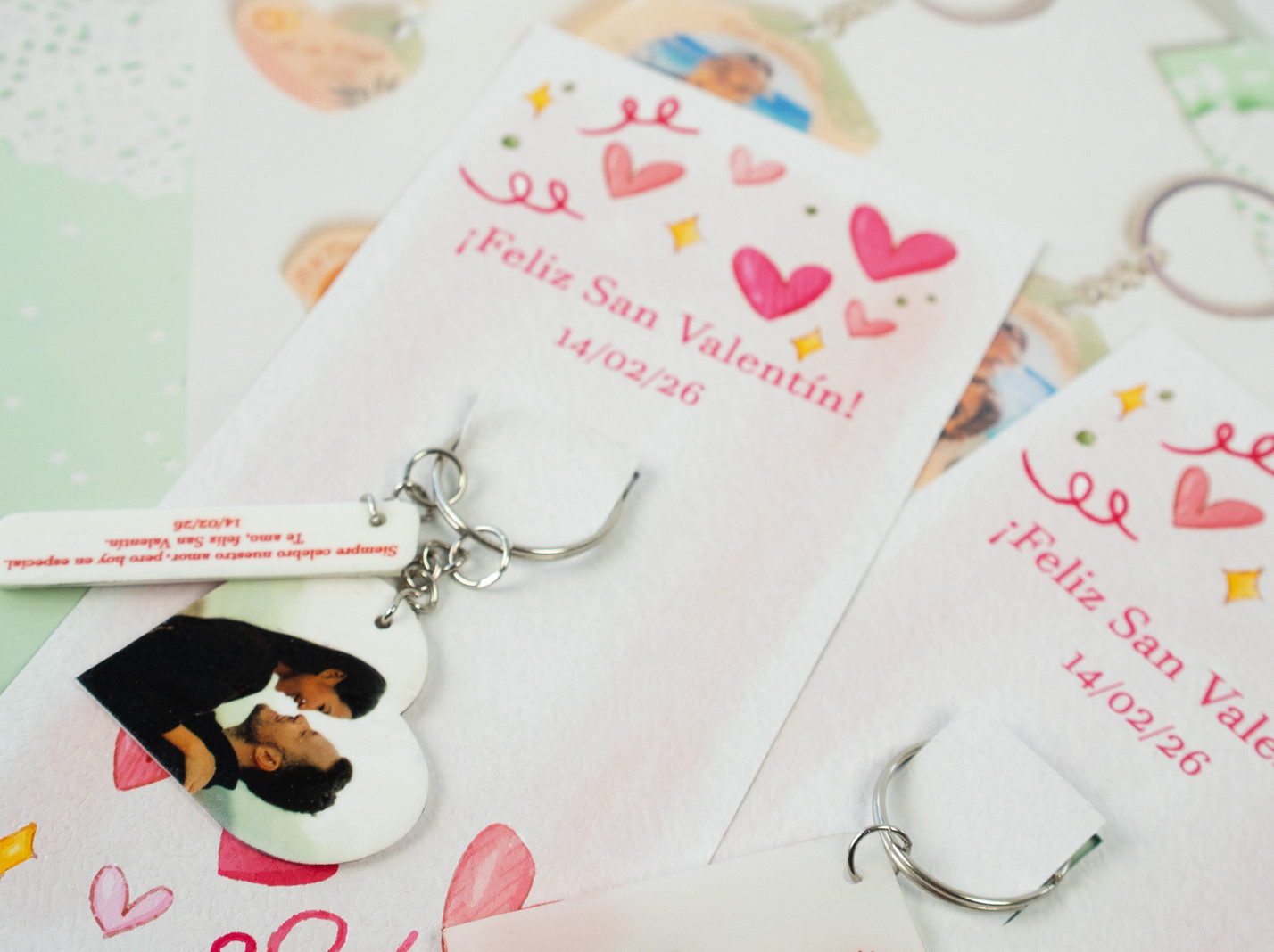 Llaveros para San Valentín