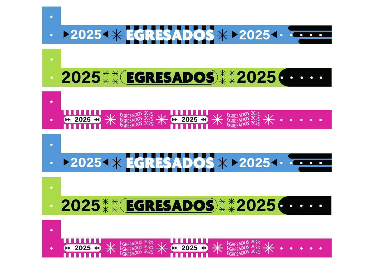 Pulseras de egresados